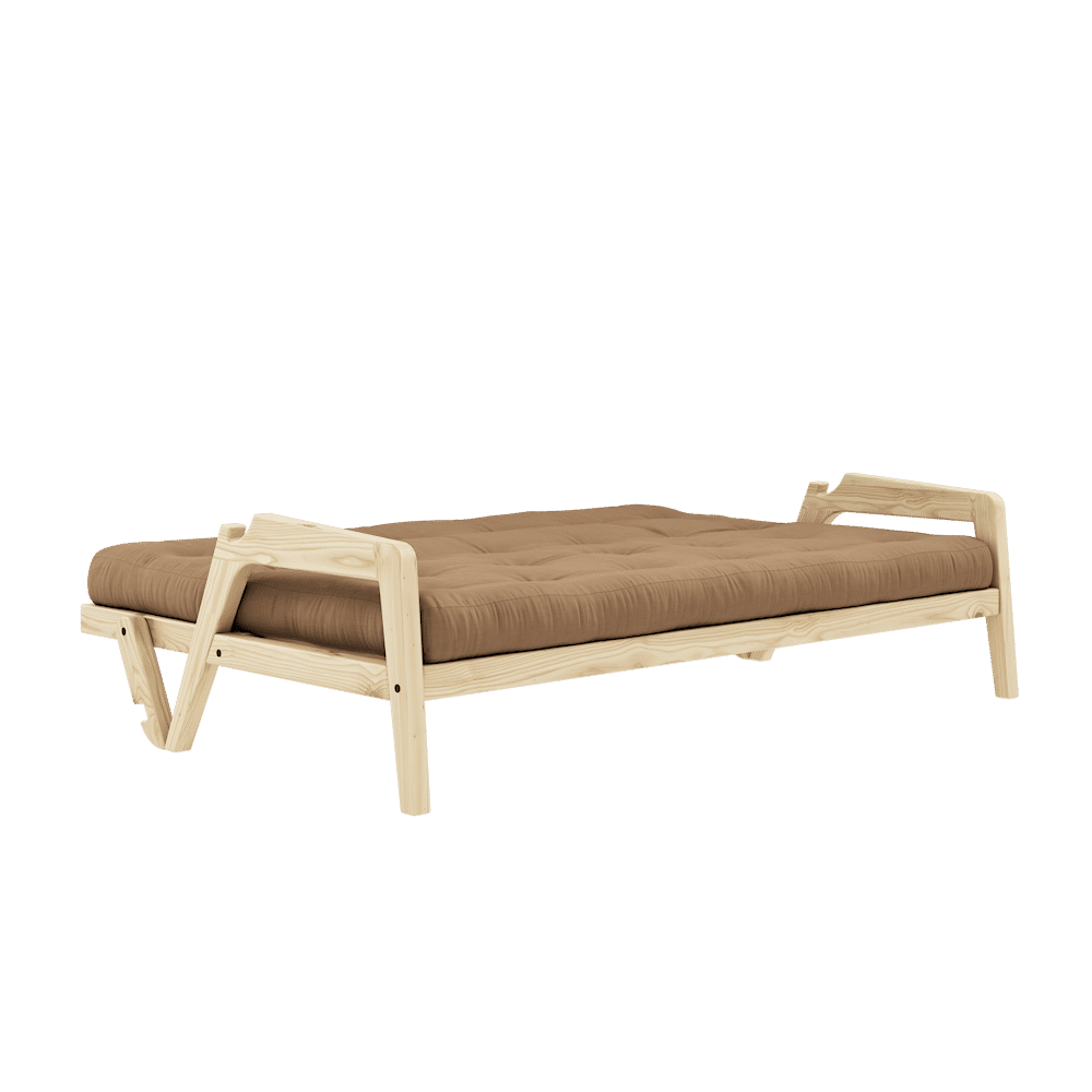 Karup Design SAISIR CLAIR LAQUE W. MATELAS MIXTE 5 COUCHES MOCCAA