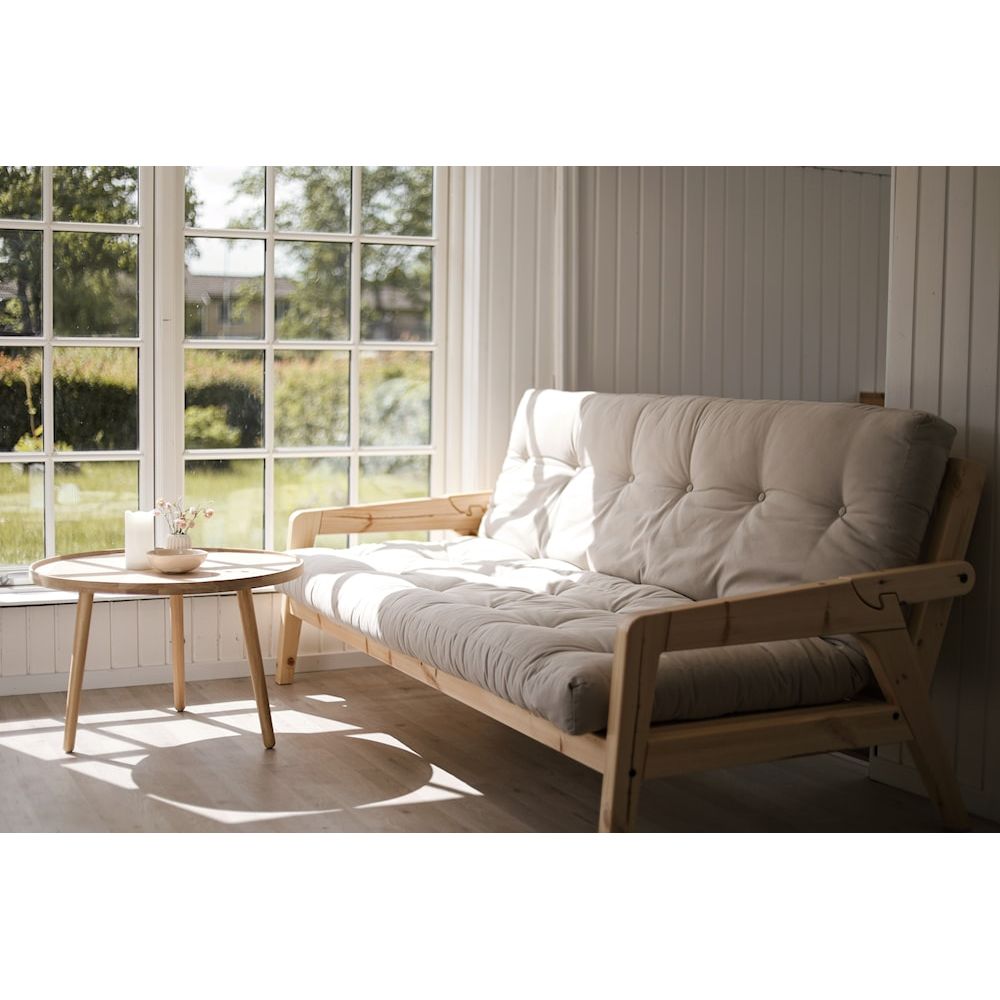 Karup Design SAISIR CLAIR LAQUE W. MATELAS MIXTE 5 COUCHES MOCCAA