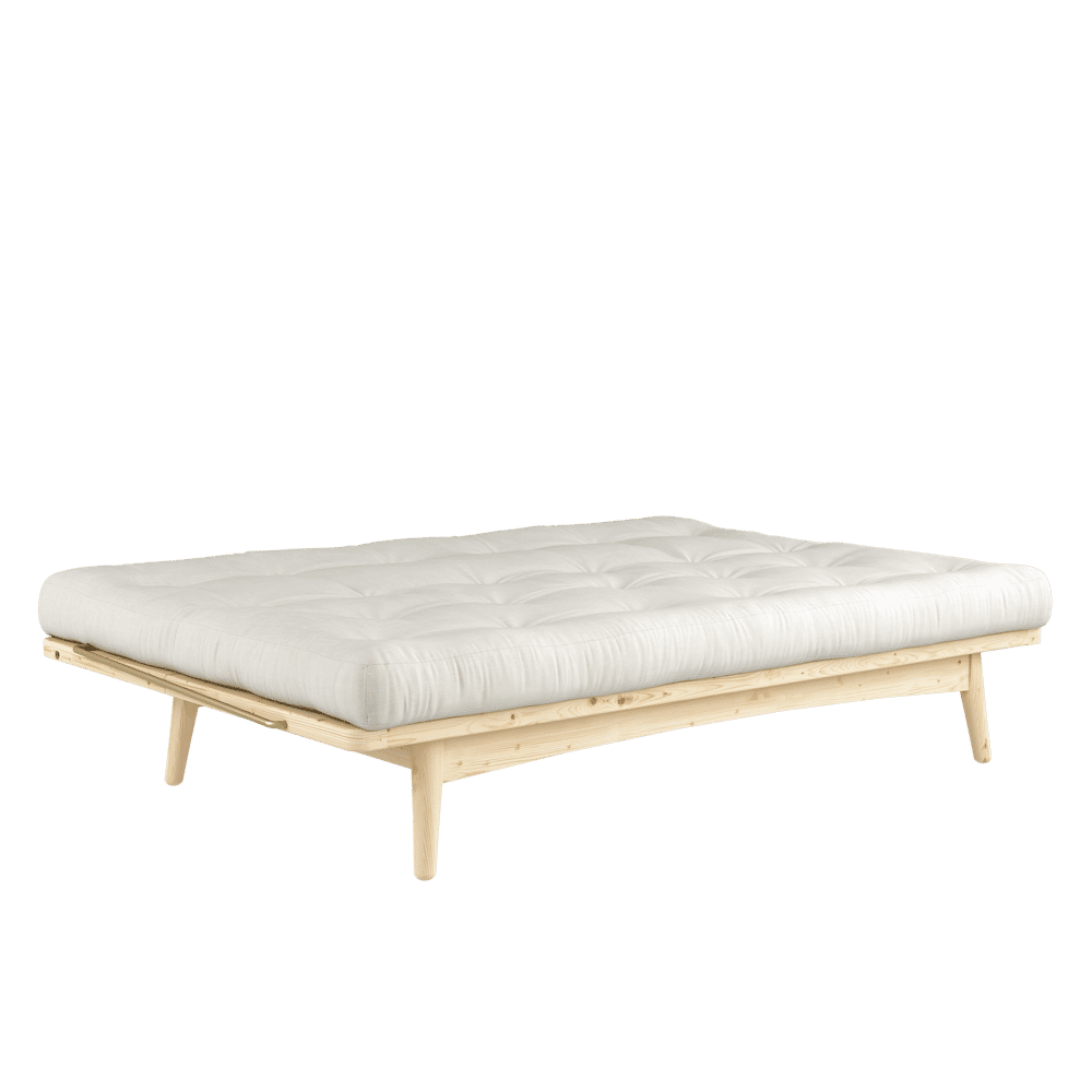 Karup Design FOLK CLEAR LACQUERED W. 5-LAYER MIXED MATTRESS NATURAL