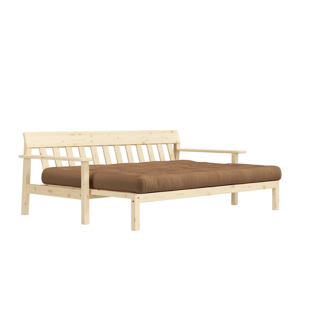 Le concepteur DÉBOUT CLAIR LAQUÉ W. MATELAS MIXTE 5 COUCHES MOCCAA