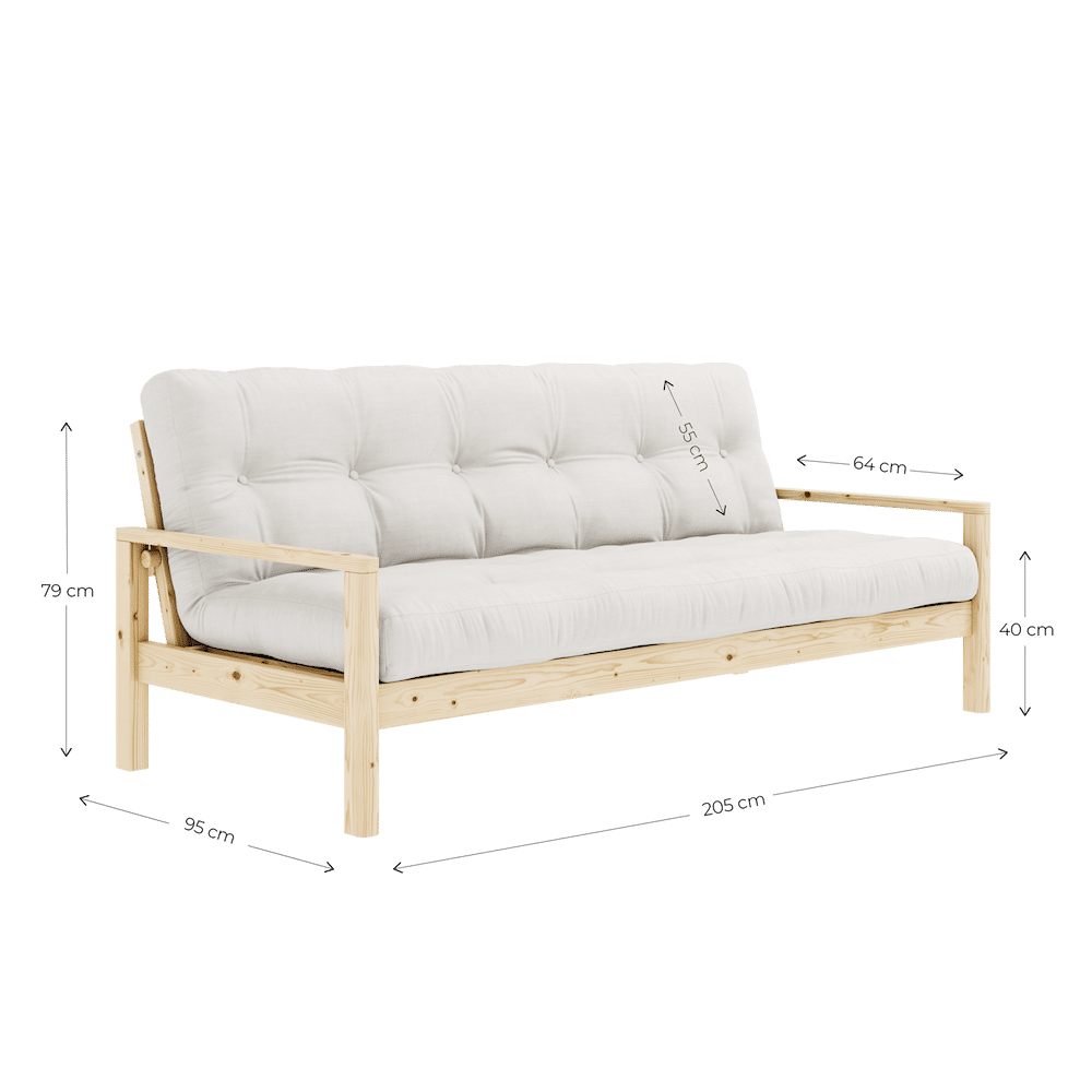 Designer BOUTON CLAIR LAQUÉ W. 5-COUCHE MIXTE MATELAS MIEL