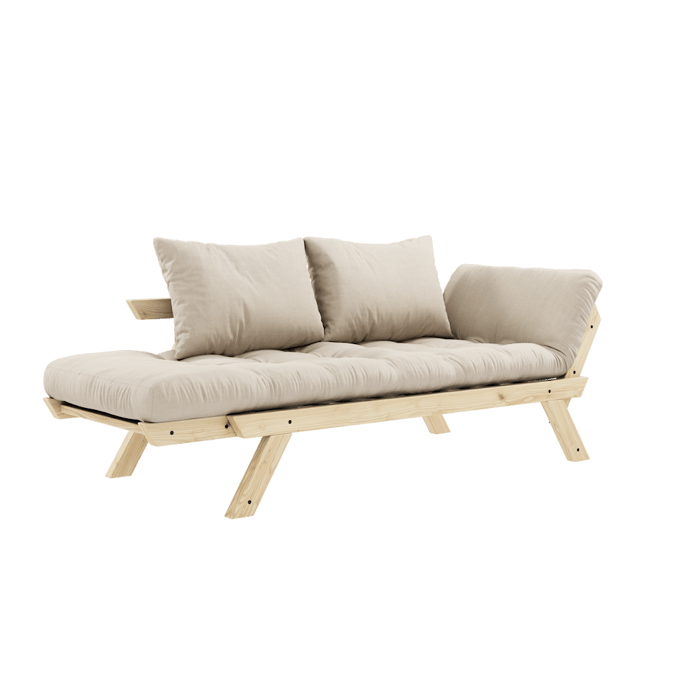 Karup Design BEBOP KLARE LACKIERT W. 4-SCHICHT GEMISCHTE MATRATZE BEIGE