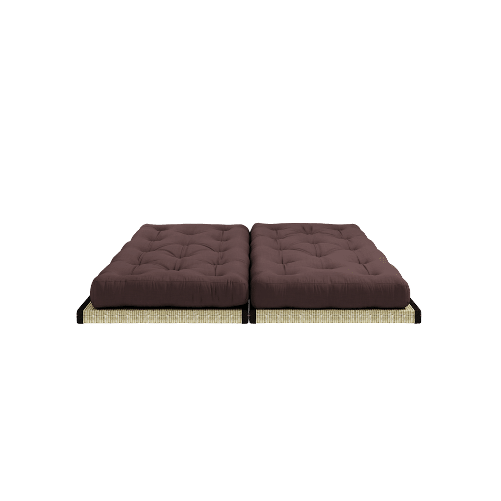 Karup Design CHICO BROWN W. 2 TATAMI 80 X 200 W. 2 CHICO MATTRESS SET BROWN