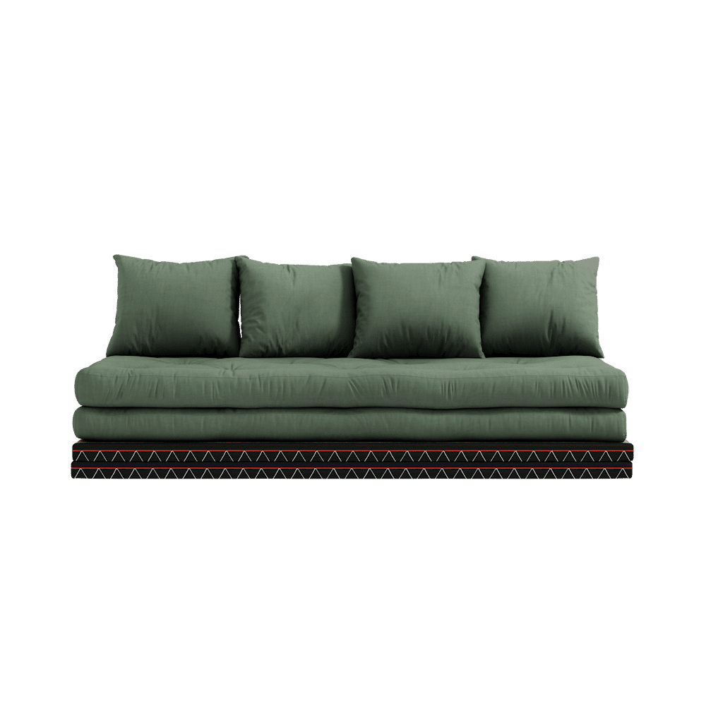 Karup Design CHICO VERT OLIVE W. 2 MOIS 80X200 W. 2 CHICO ENSEMBLE DE MATELAS VERT OLIVE