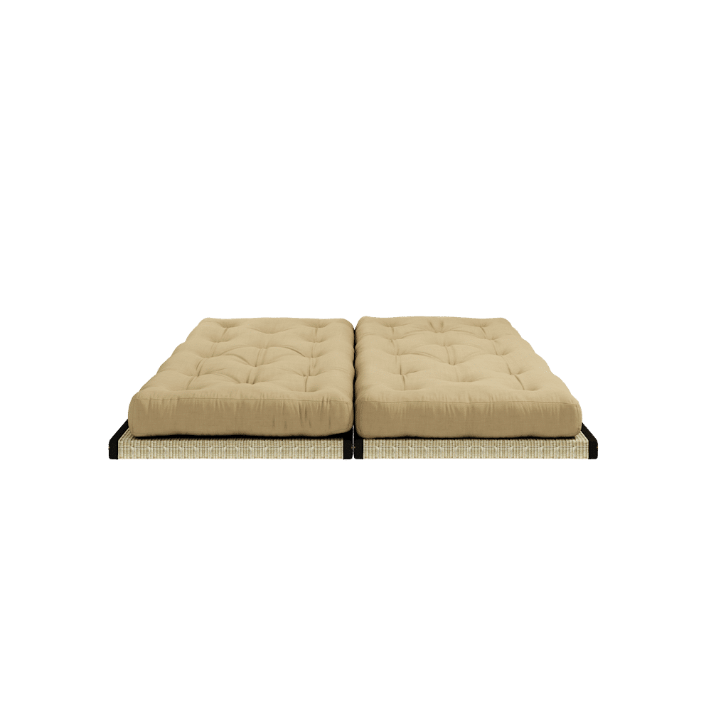 Karup Design CHICO BLÉ BEIGE W. 2 MOIS 80X200 W. 2 JEU DE MATELAS CHICO BLÉ BEIGE