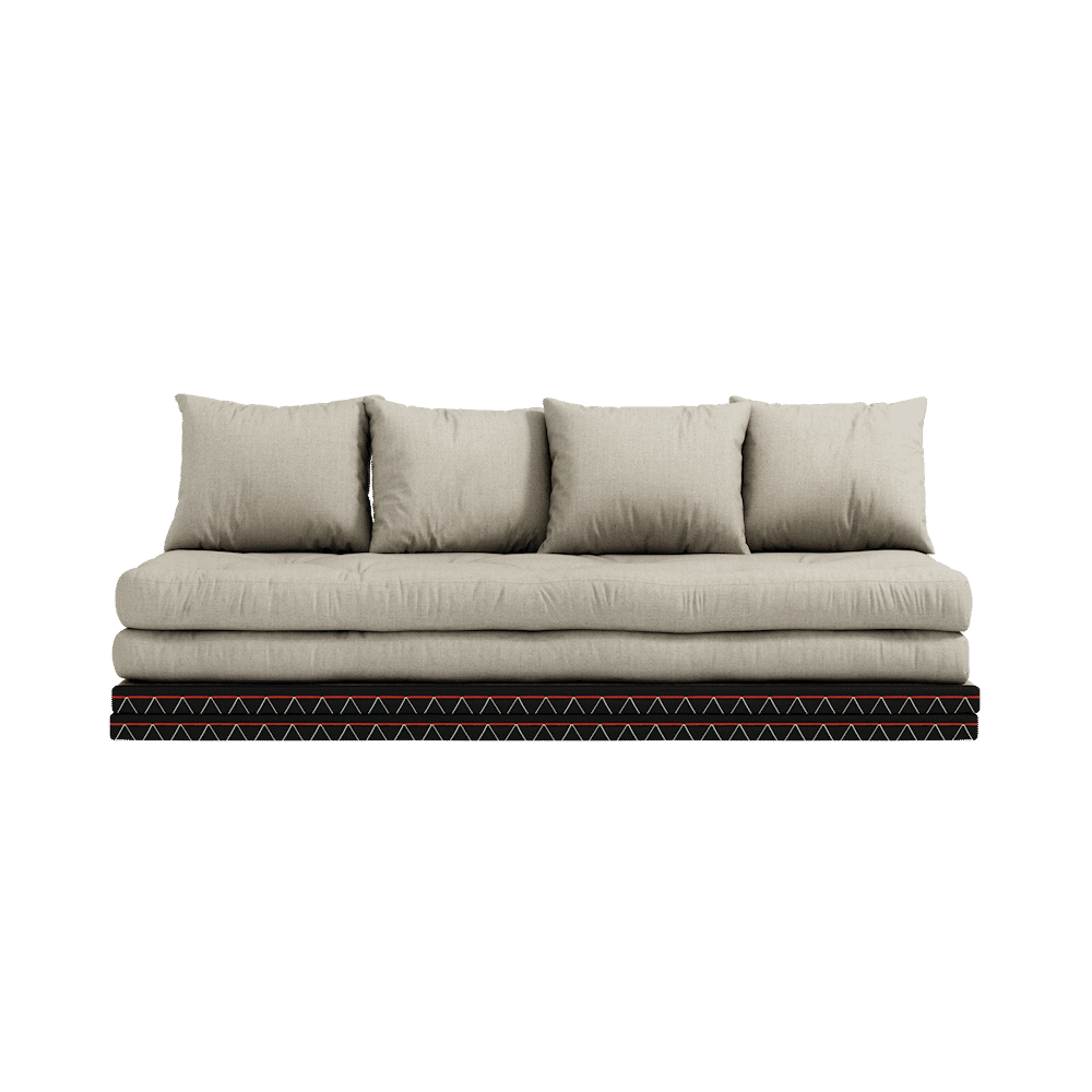 Karup Design CHICO LINEN W. 2 TATAMI 80X200 W. 2 CHICO MATRATZE SET LINEN