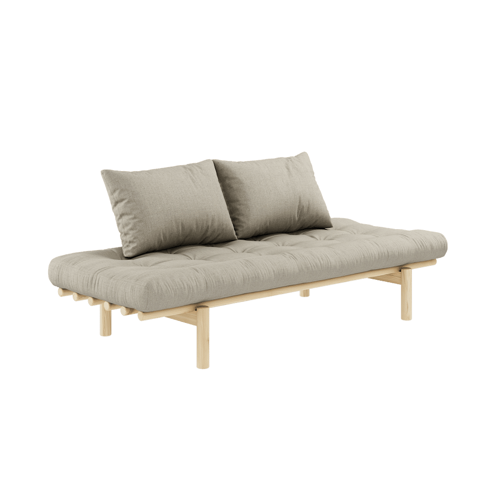 Karup Design PACE DAYBED CLAIR LAQUÉ W. MATELAS MIXTE LINGE 4 COUCHES