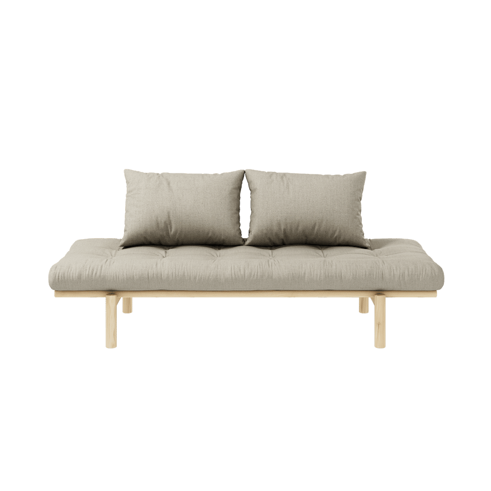 Karup Design PACE DAYBED CLAIR LAQUÉ W. MATELAS MIXTE LINGE 4 COUCHES