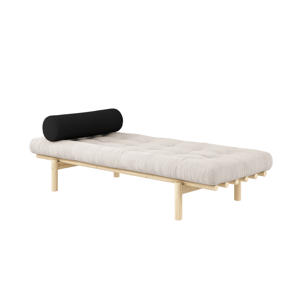 Karup Design SIGUIENTE DAYBED CLARO LACADO W. COLCHÓN DE 4 CAPAS MIXTO MARFIL