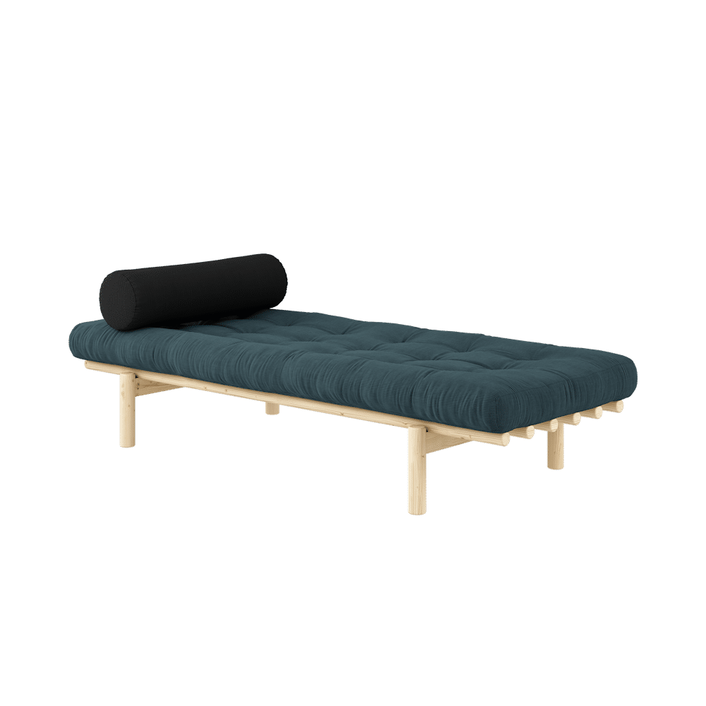 Karup Design SIGUIENTE DAYBED CLARO LACADO W. COLCHÓN MIXTO 4 CAPAS AZUL PÁLIDO