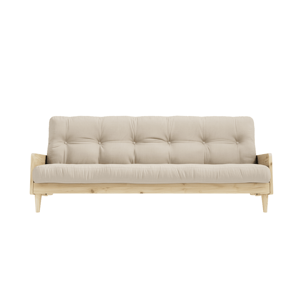 Karup Design INDIE CLEAR LACKIERT W. 5-Schicht GEMISCHTE MATRATZE BEIGE