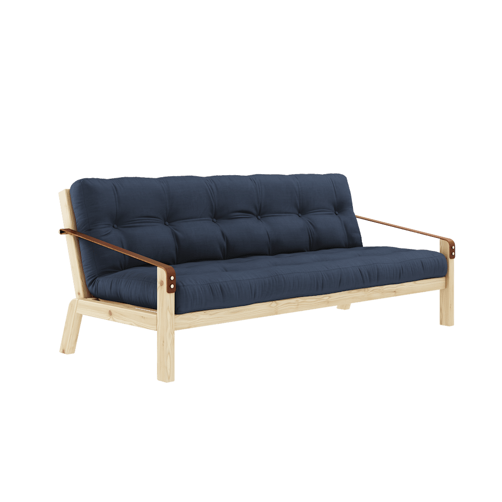 Karup Design POESIE KLARE LACKIERT W. 5-Schicht GEMISCHTE MATRATZE NAVY