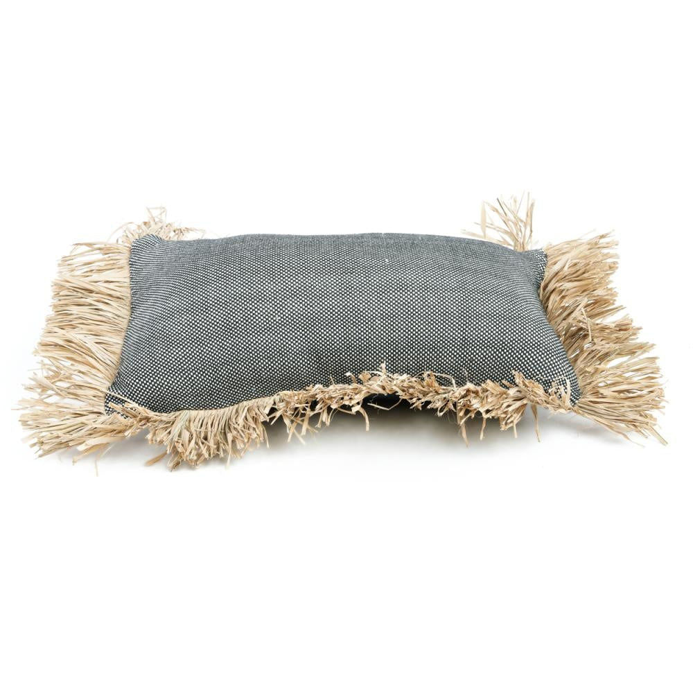 Housse de Coussin en Coton Bazar Bizar De Bonita - Noir Naturel - 30x50