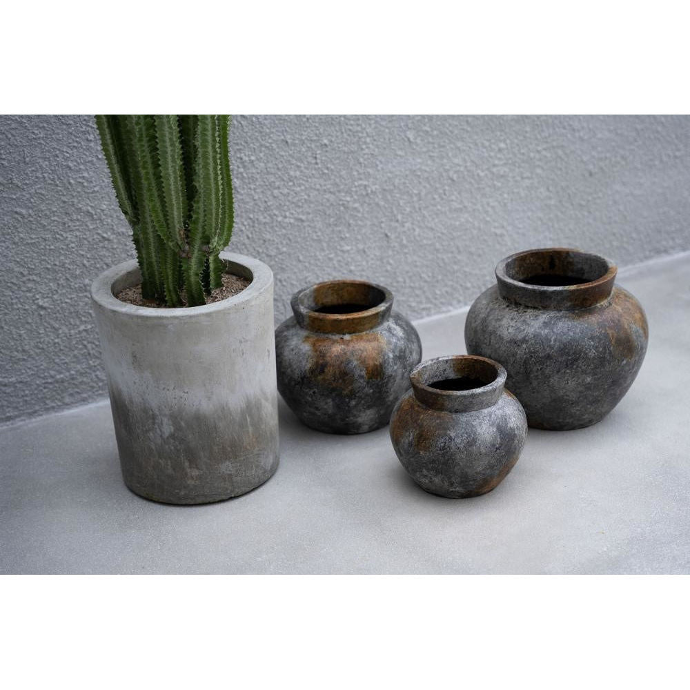 Vase Bazar Bizar De Funky-Gris Antique-M