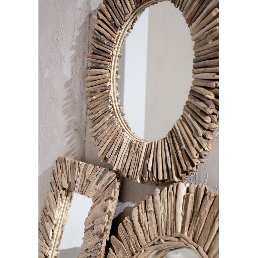 Bazar Bizarre The Drijfwood Halo Mirror-Natural-M