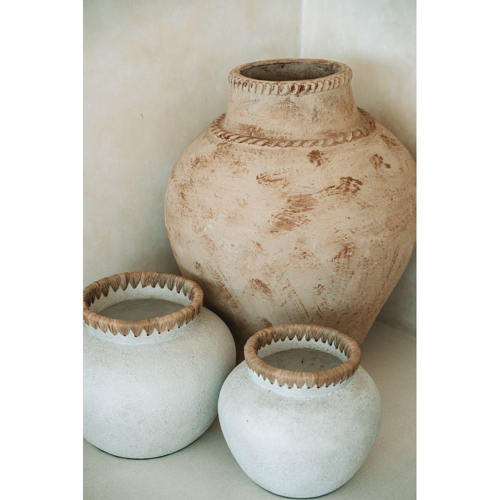 Bazar Bizar Le Vase Styly-Béton Naturel-L