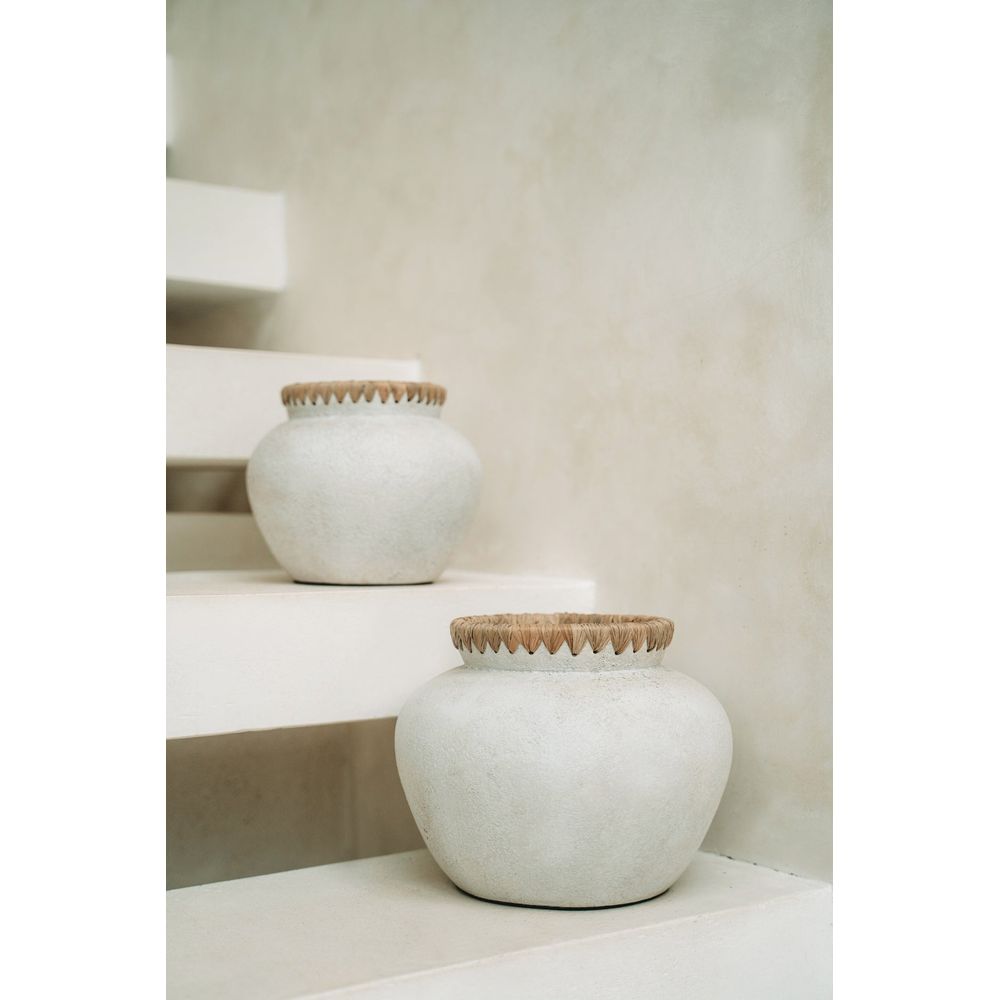 Bazar Bizar The Style Vase-Hormigón Natural-M