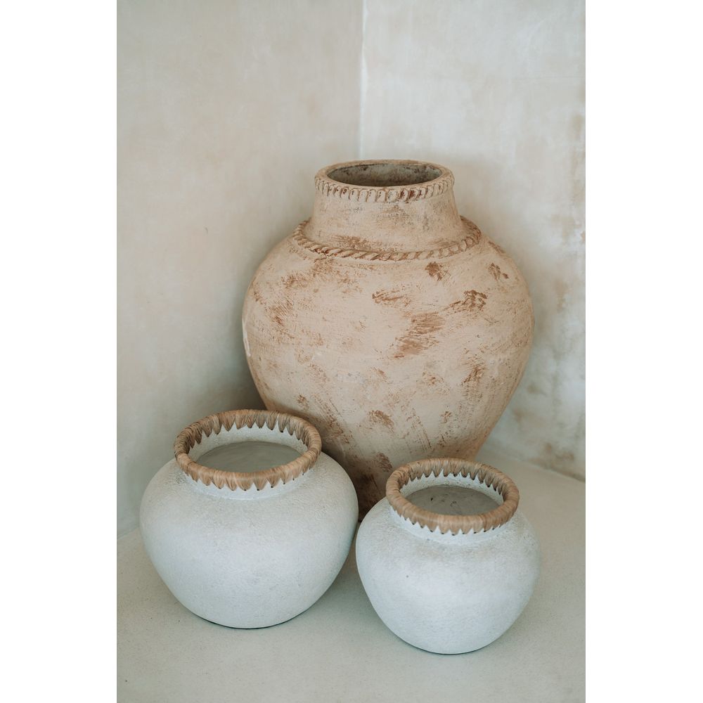 Bazar Bizar The Style Vase-Hormigón Natural-M