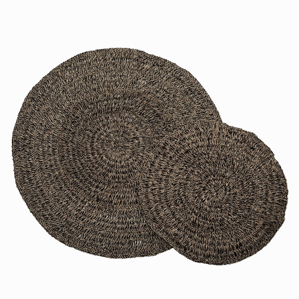 Bazar Bizar The Seagrass Carpet - Natural Black - 150