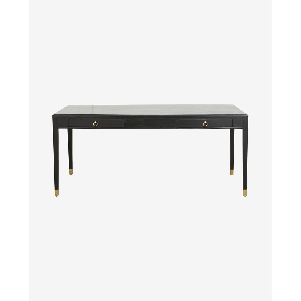 Bureau Nordal A/S EMS avec tiroirs 2-bois noir