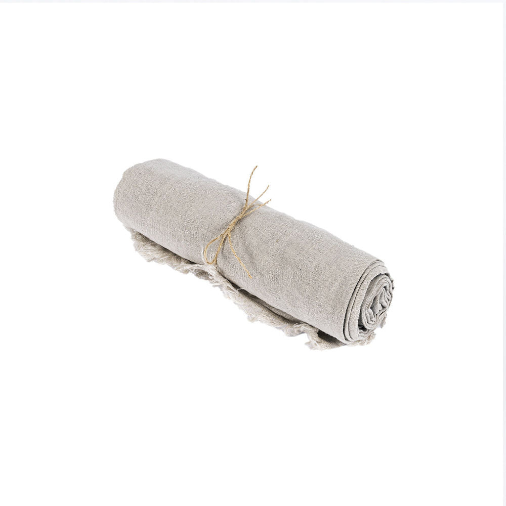 La Nappe Bazar Bizarre Le Lin-Beige - 150x250