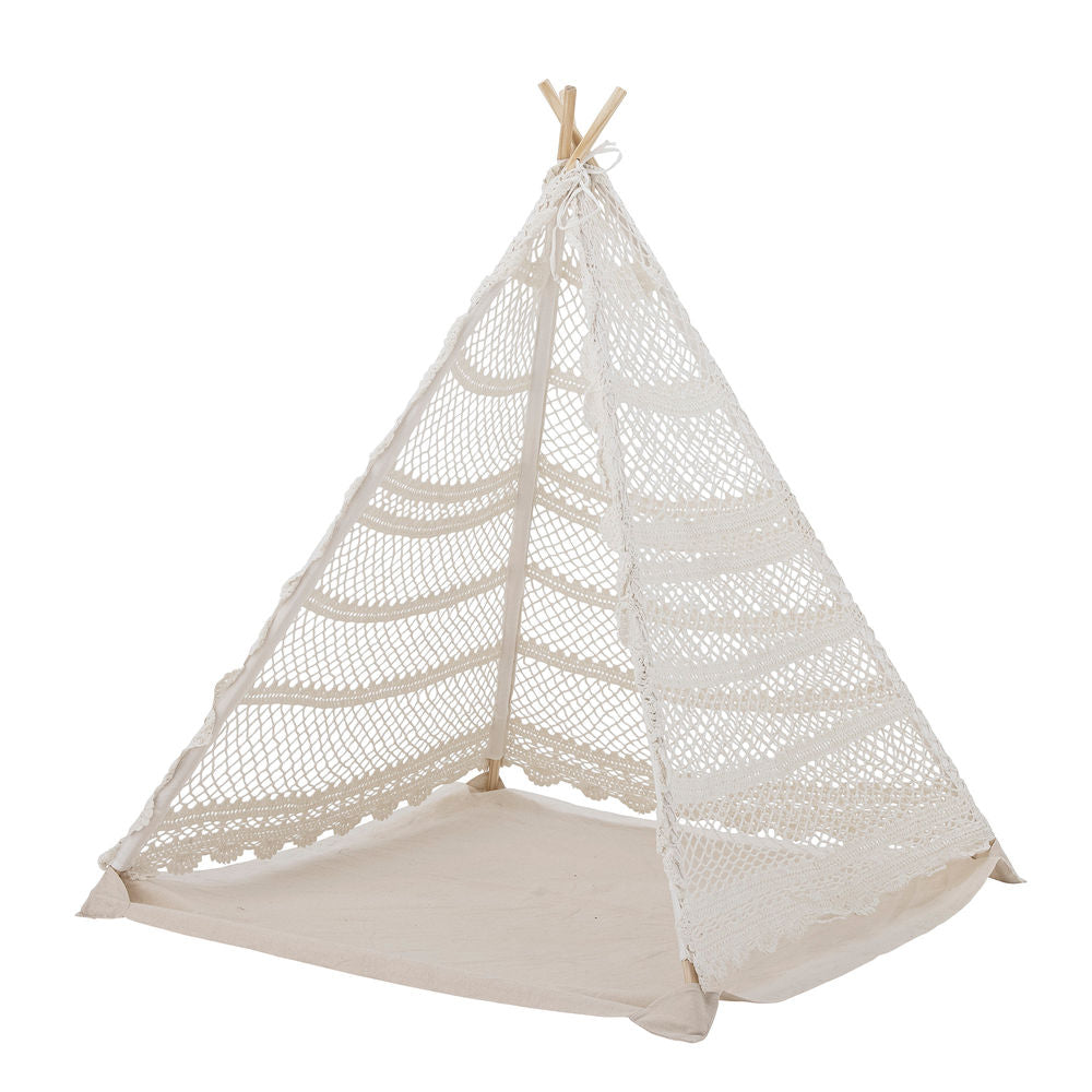 Bloomingville MINI Herle Kinder Tipi, Naturaleza, Algodón