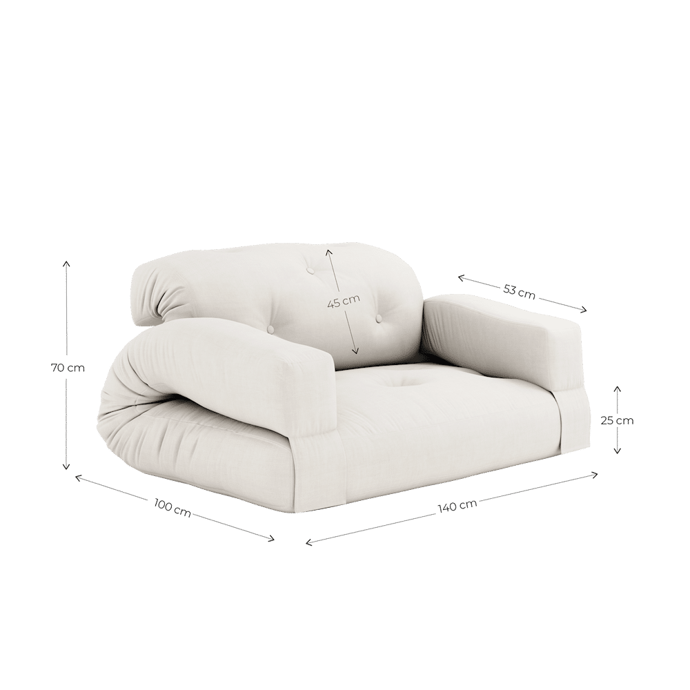 Karup canapé design hippo vert olive