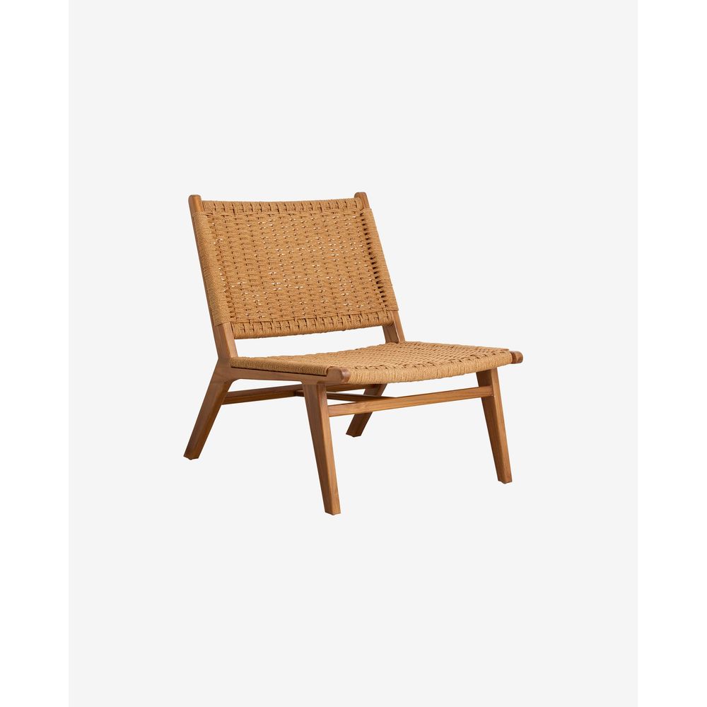 Nordal A/S CLUB loungestoel, teak/weven