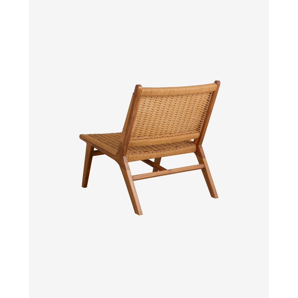 Nordal A/S CLUB loungestoel, teak/weven