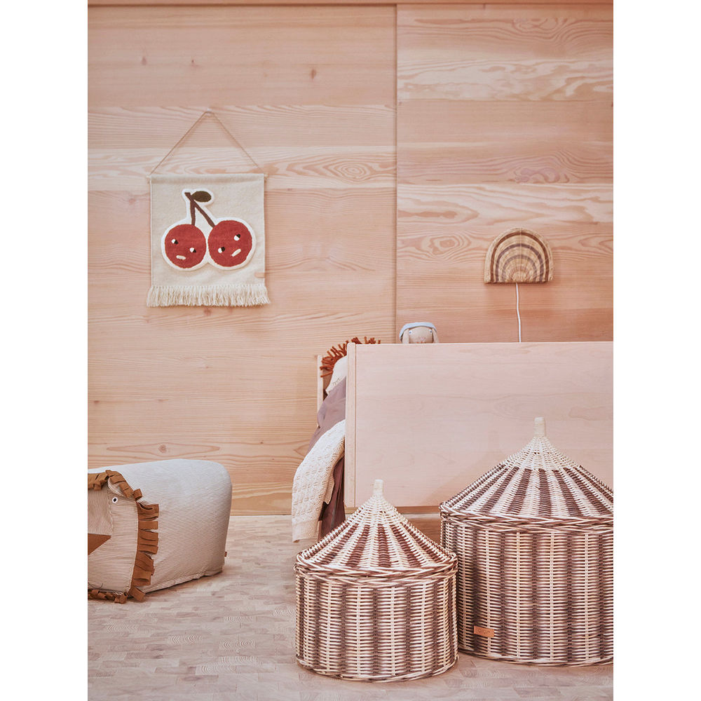 OYOY MINI Kers On Top Wall Cloth-Rojo