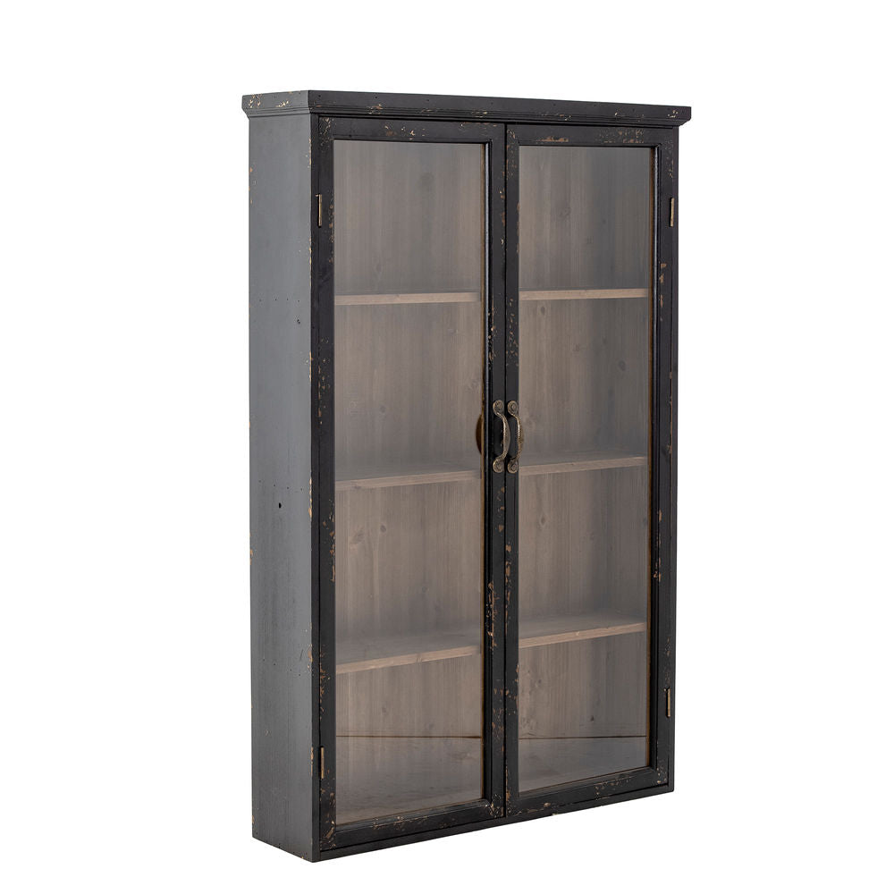 Creative Collection Armoire Hazem, noir, bois de tilleul