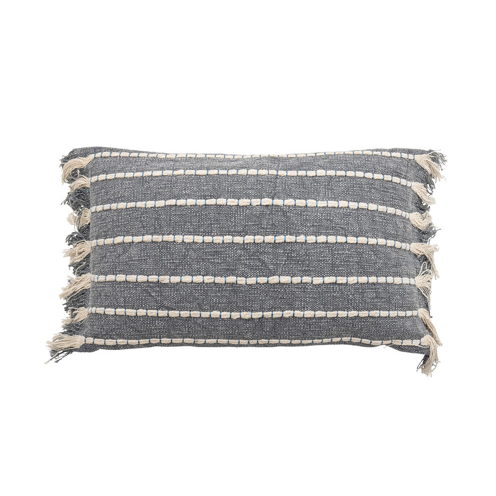 Creative Collection Coussin Atiki, Bleu, Coton