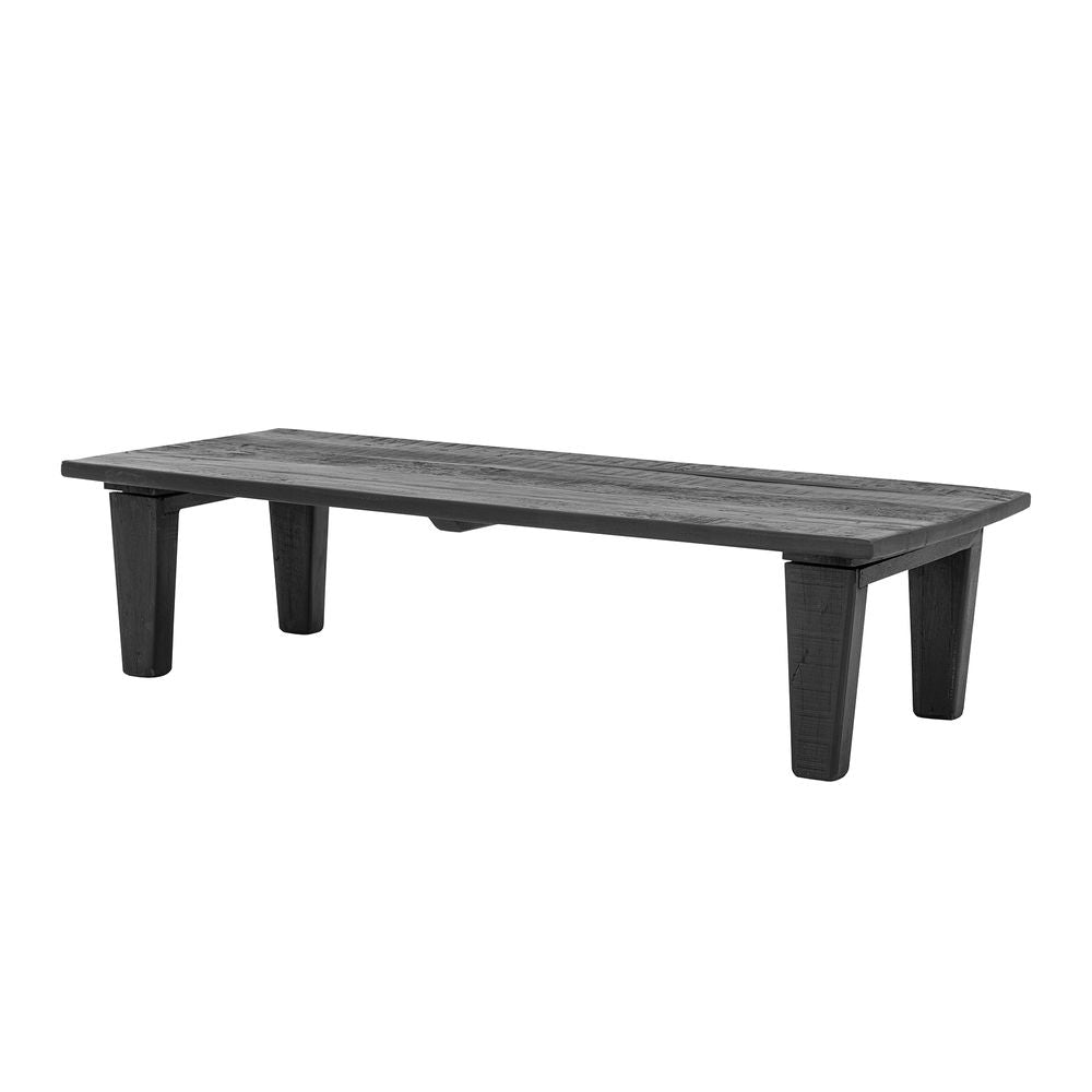 Bloomingville Table basse Riber, noir, bois de récupération