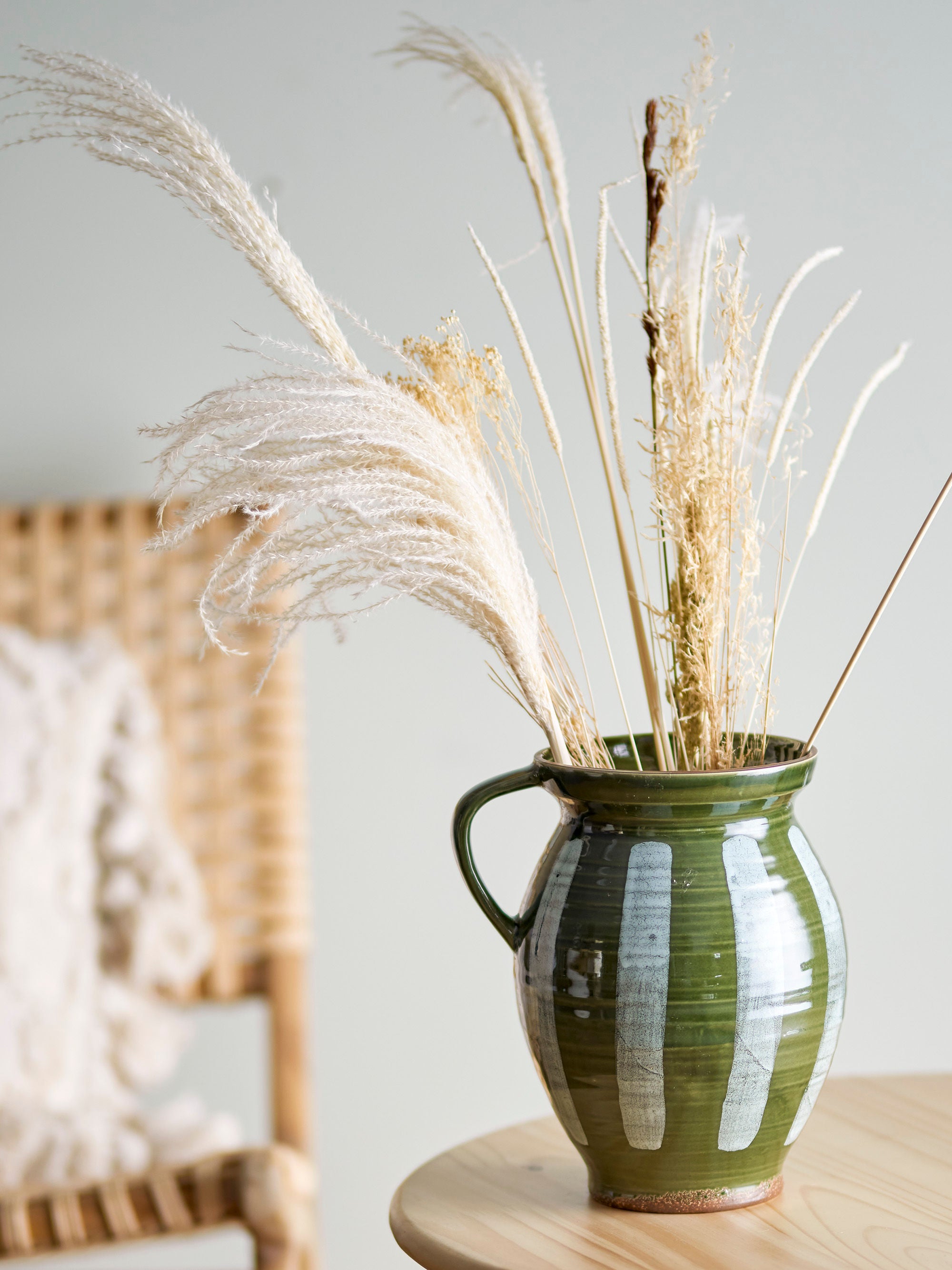 Blooming ville Frigg Vase, Grün, Steinzeug