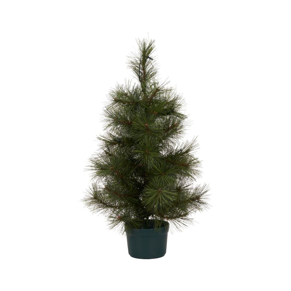 Hausarzt Weihnachts baum mit LED-Leuchten, Pinus, Natur