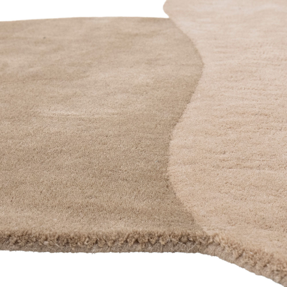 Bloomingville Tapis Denton, Marron, Laine