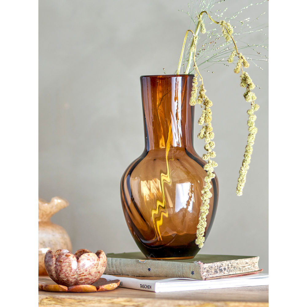 Creative Collection Saiqa vase, marron, verre