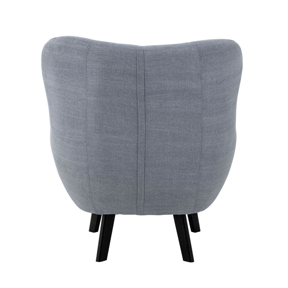 Creative Collection Fauteuil Beau, Bleu, Coton