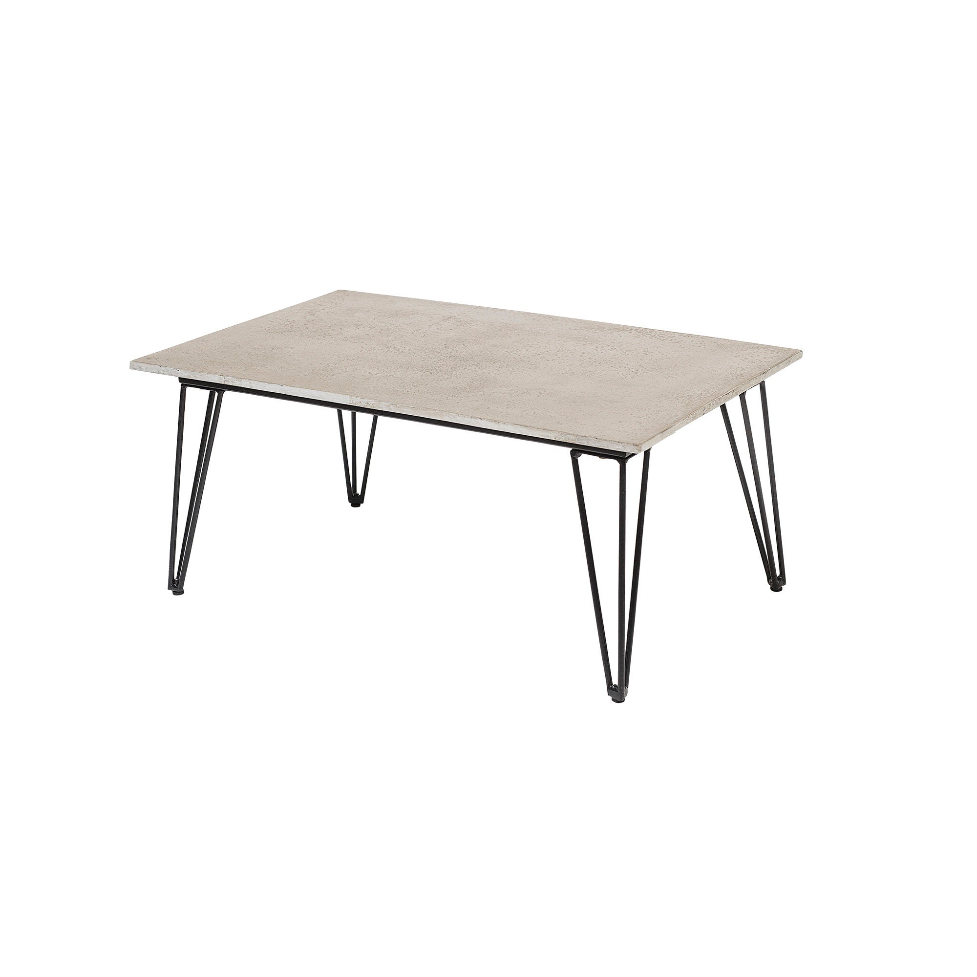 Bloomingville, Table basse Mundo, Gris, Fibre ciment