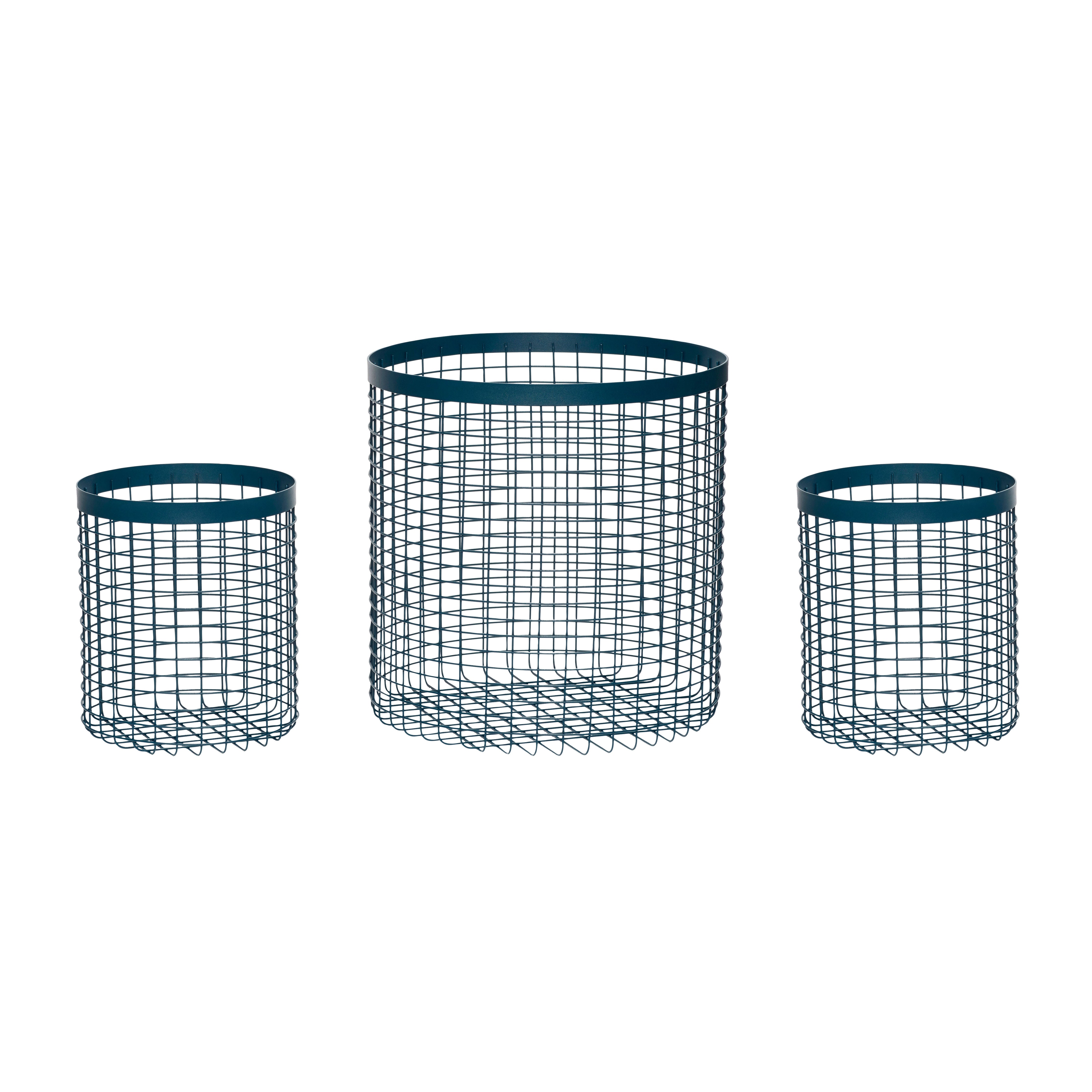 Hübsch Bandes WiredUp Bleu (lot de 3)