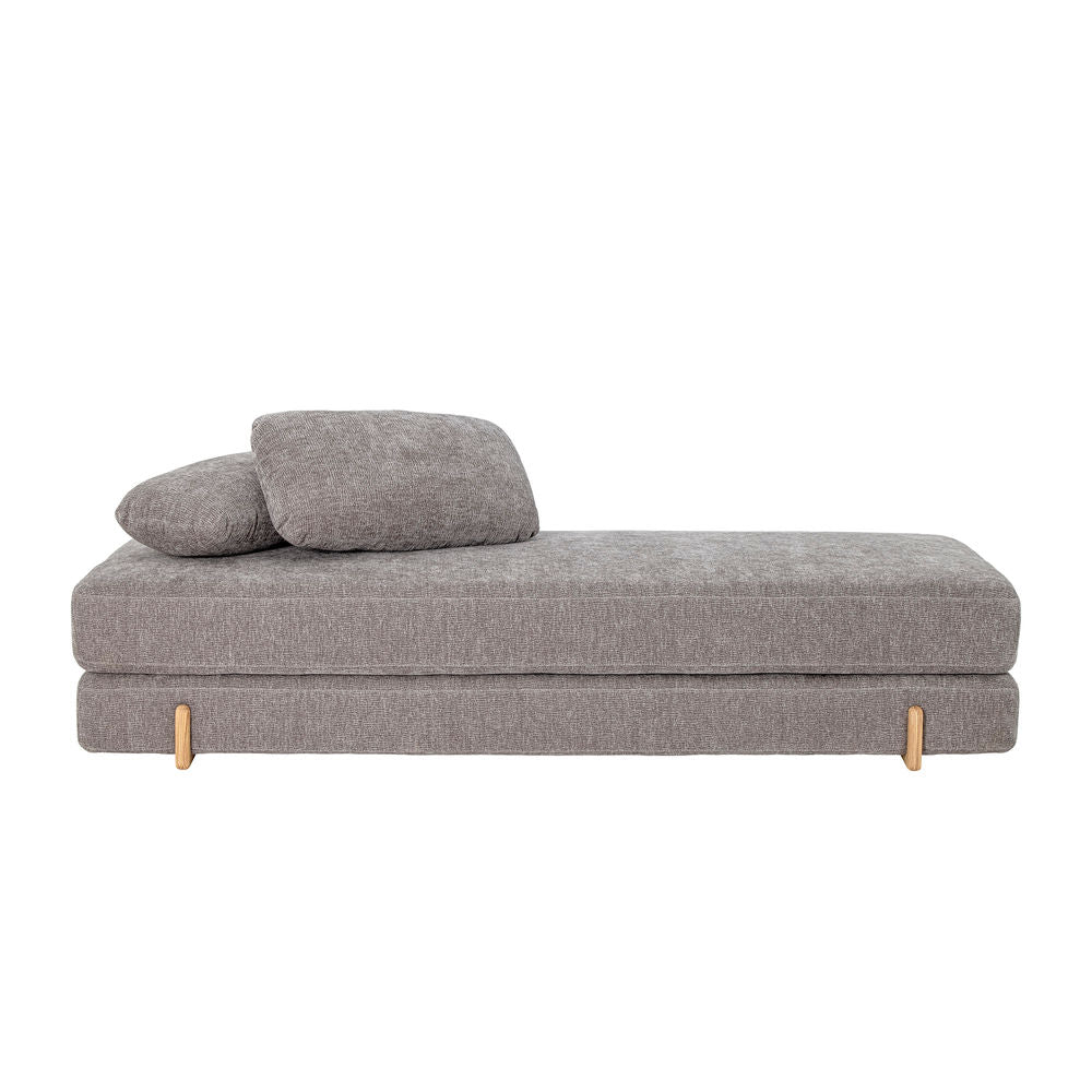 Bloomingville Groove Day Bed, gris, poliéster