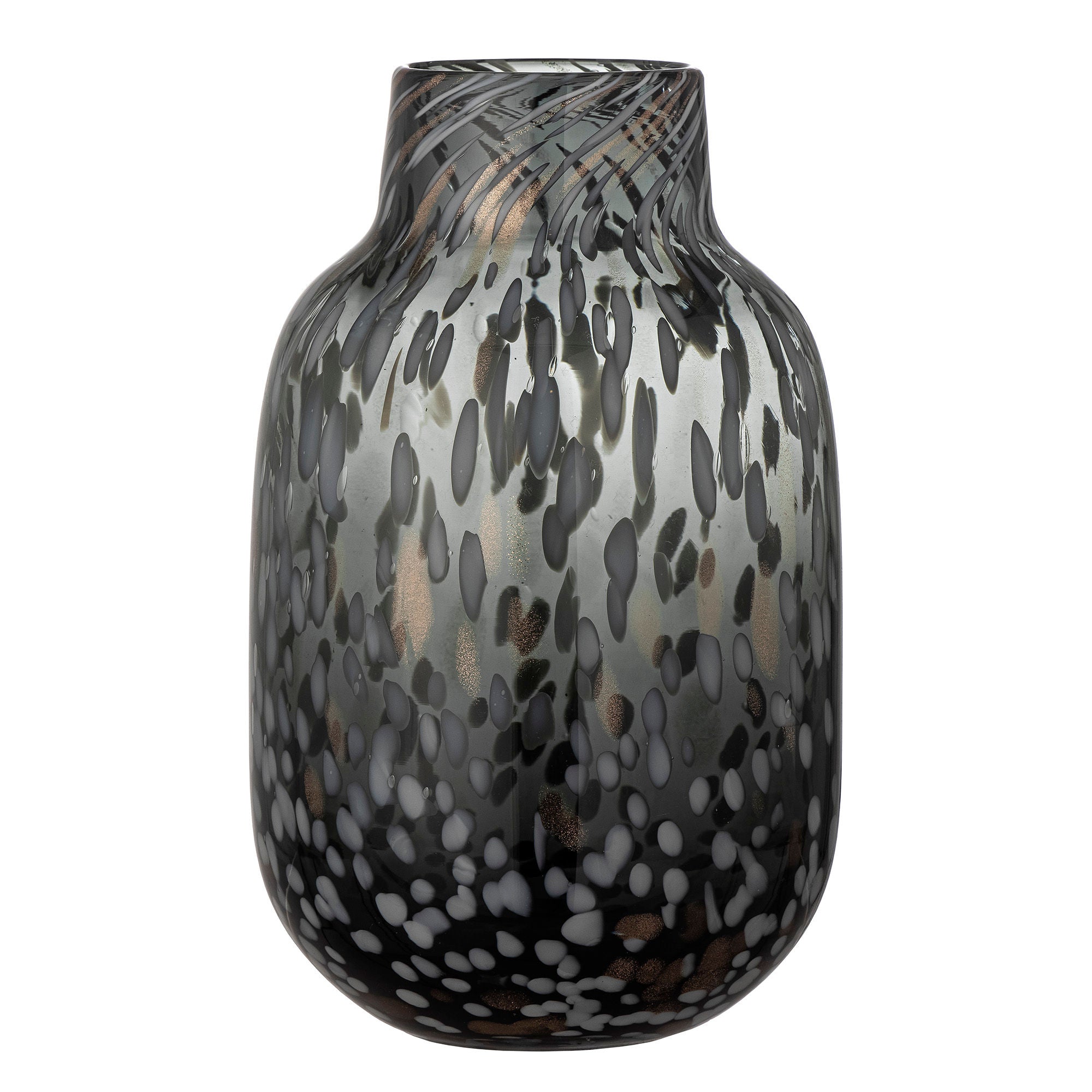 Bloomingville Gwan Vase, Gris, Verre