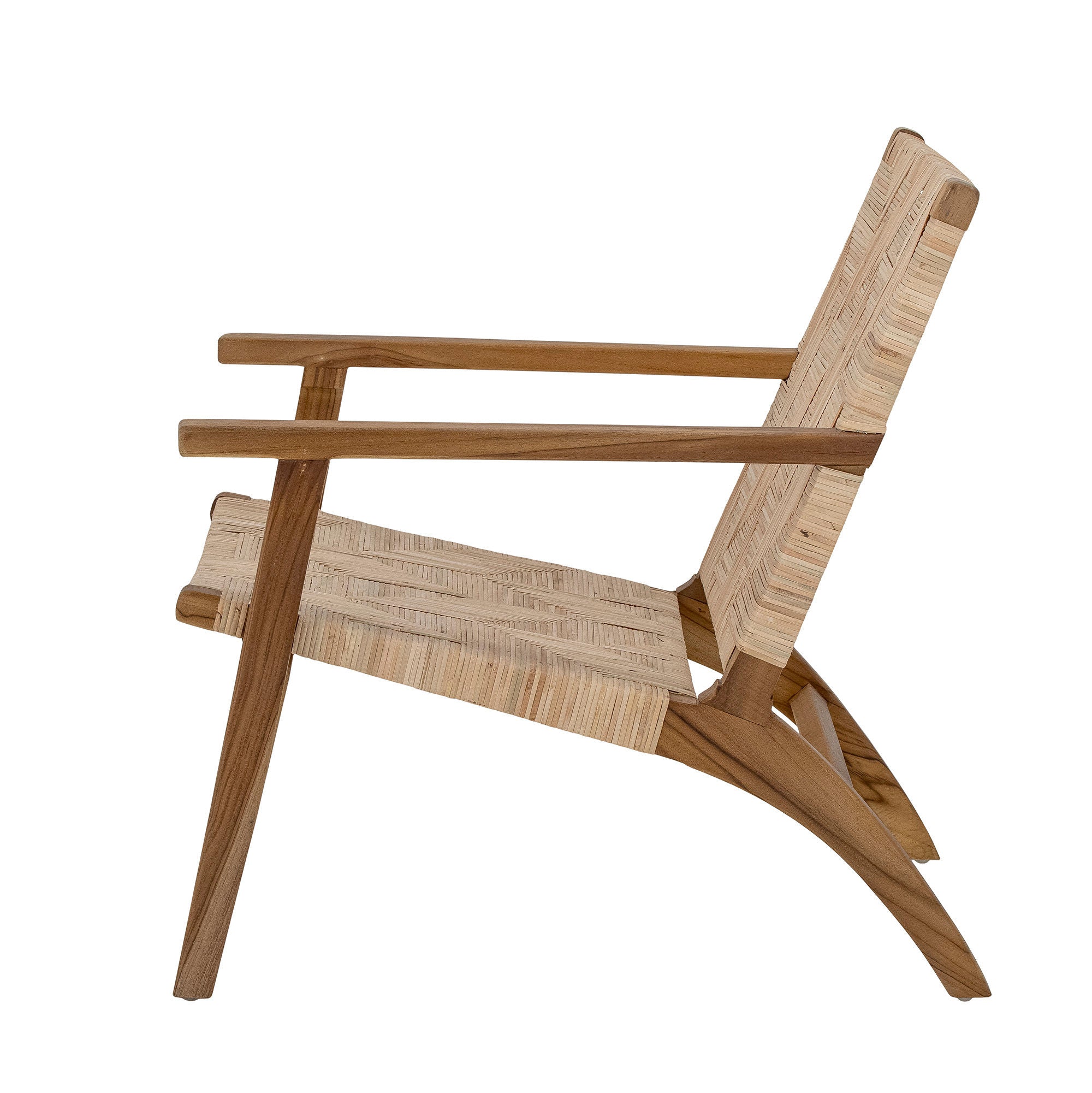 Creative Collection Mills Lounge Chair, Braun, Rattan