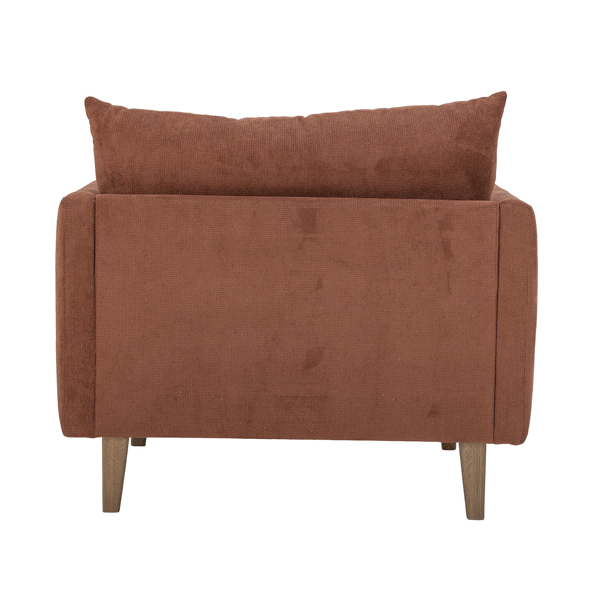 Creative Collection Fauteuil Thess, Marron, FSC®Mélanger, retrouver Poly