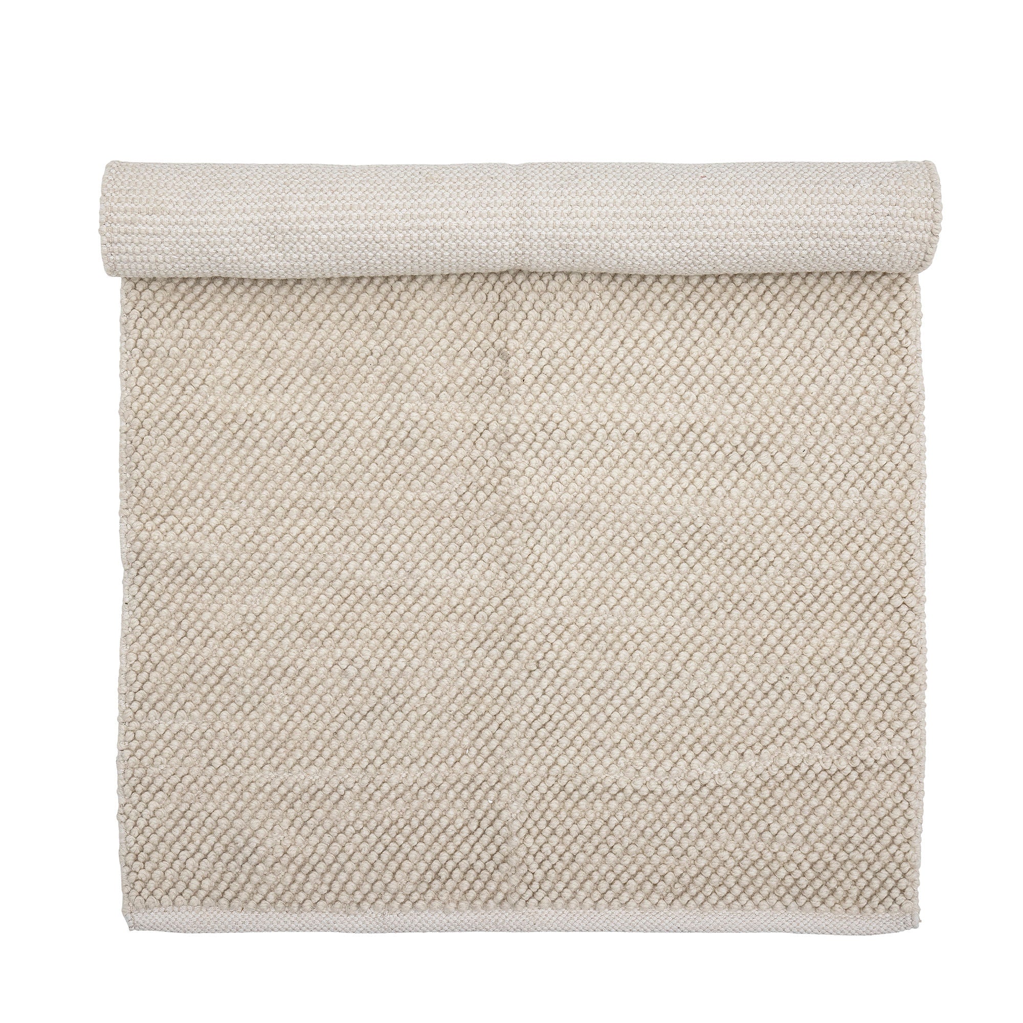 Bloomingville Tapis Madeleine, Blanc, Laine