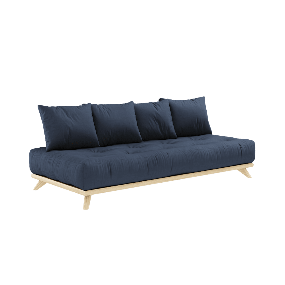 Karup Design SIN DAYBED CLARO LACADO W. SIN DAYBED COLCHÓN SET NAVY