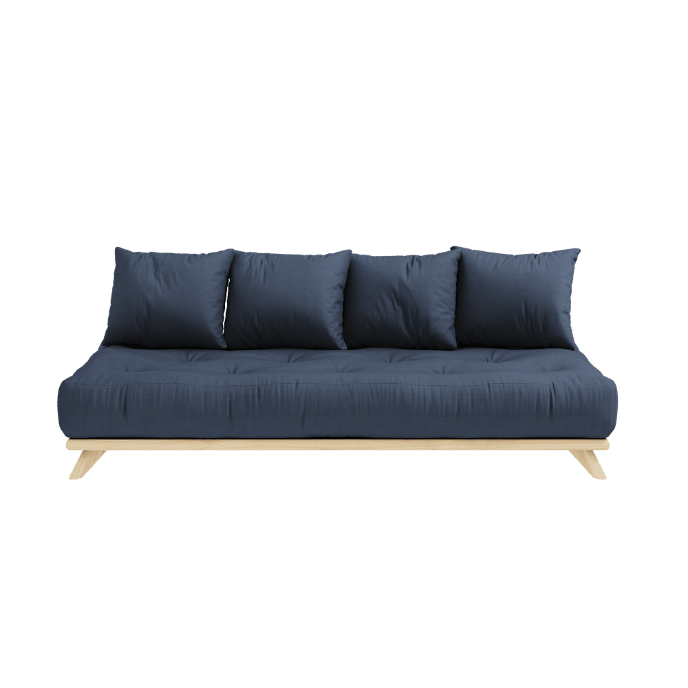 Karup Design SANS DAYBED CLAIR LAQUÉ W. SANS JEU DE MATELAS DE LIT MARINE