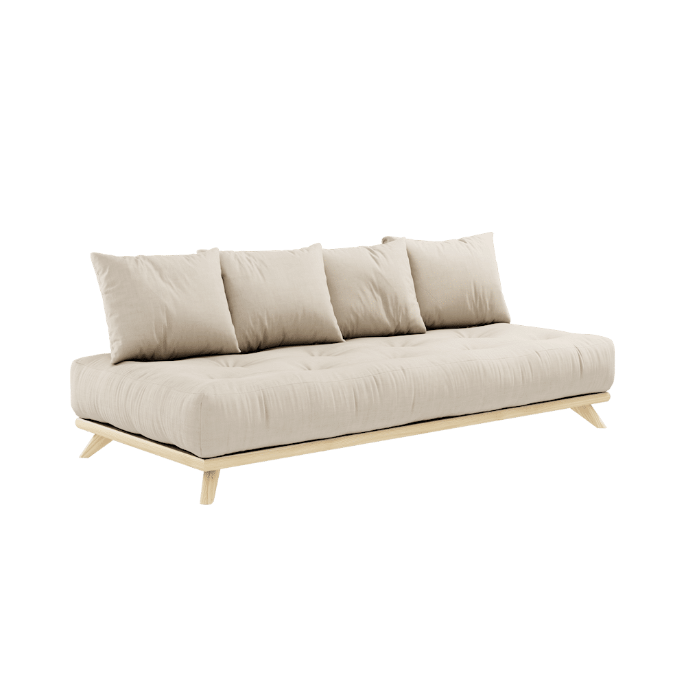 Karup Design SENZA DAYBED LACADO CLARO CON JUEGO DE COLCHÓN SENZA DAYBED BEIGE