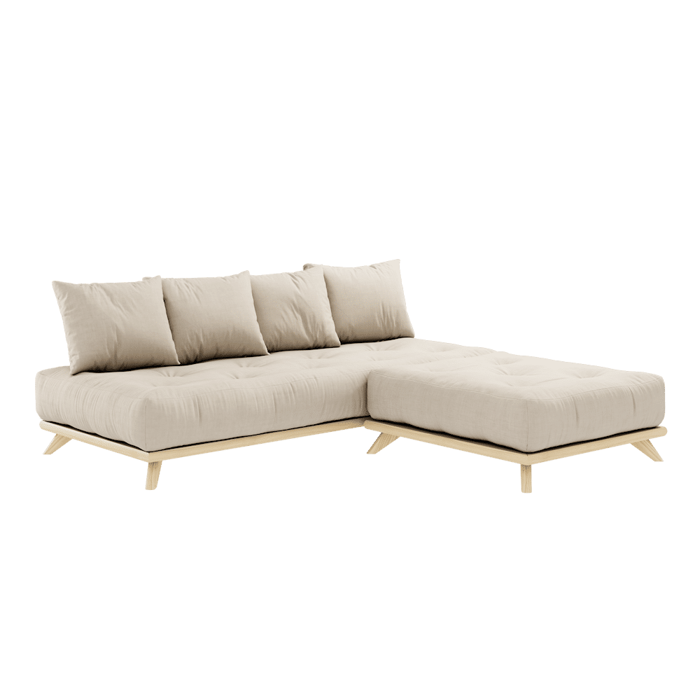 Karup Design SENZA DAYBED LACADO CLARO CON JUEGO DE COLCHÓN SENZA DAYBED BEIGE