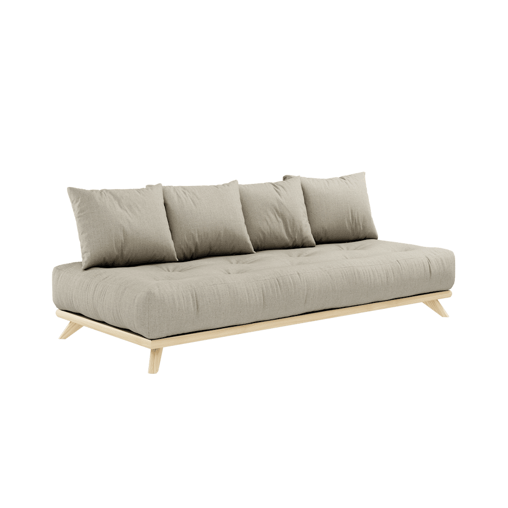 Karup Design SIN DAYBED CLARO LACADO W. SIN DAYBED COLCHÓN SET LINO